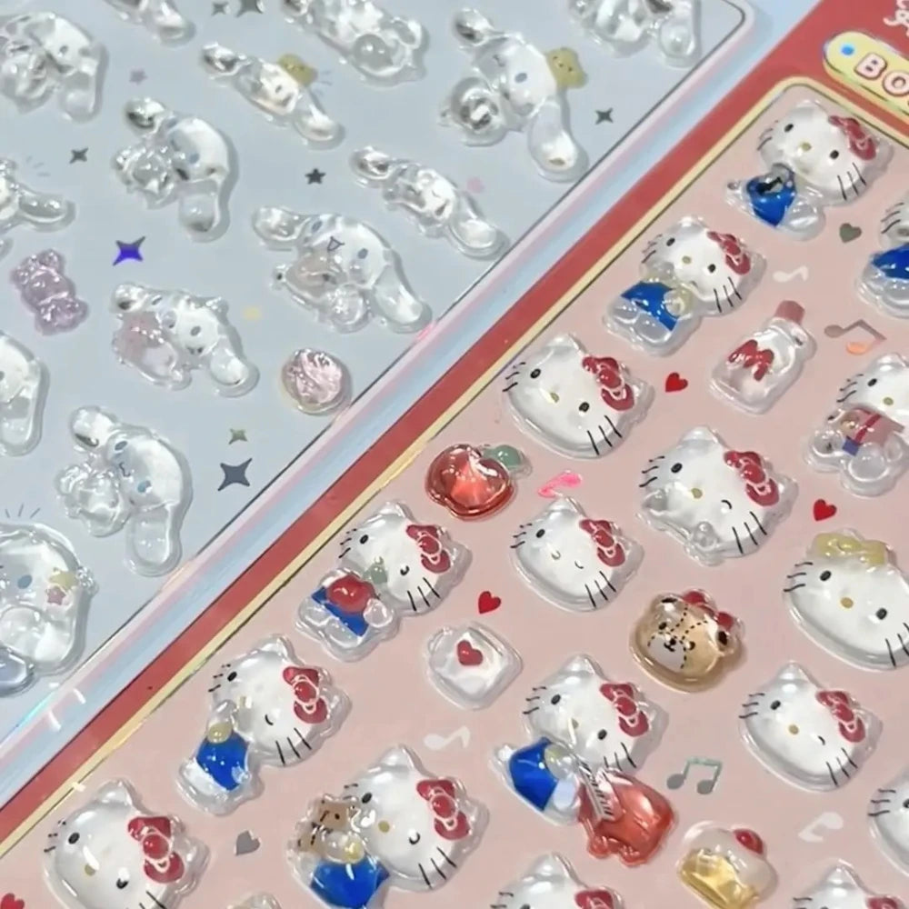 Sanrio Puffy Sticker Sheets