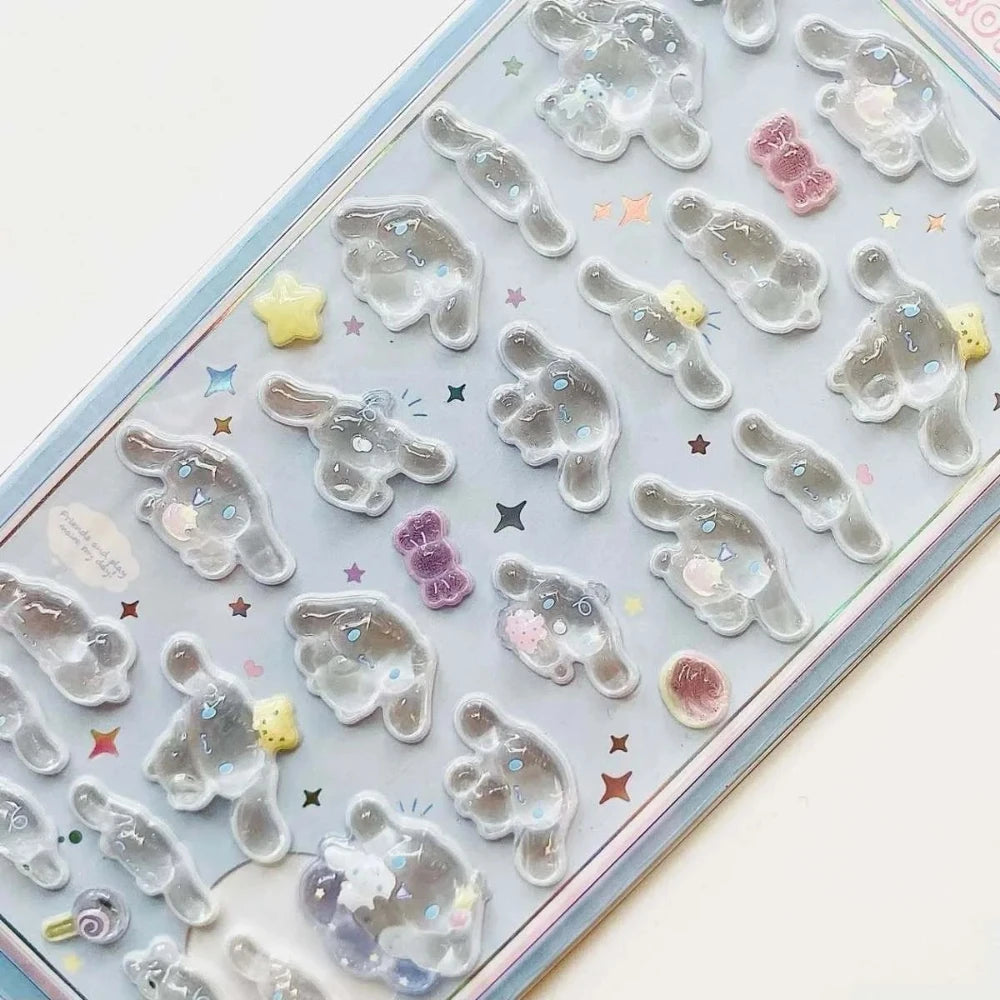 Sanrio Puffy Sticker Sheets