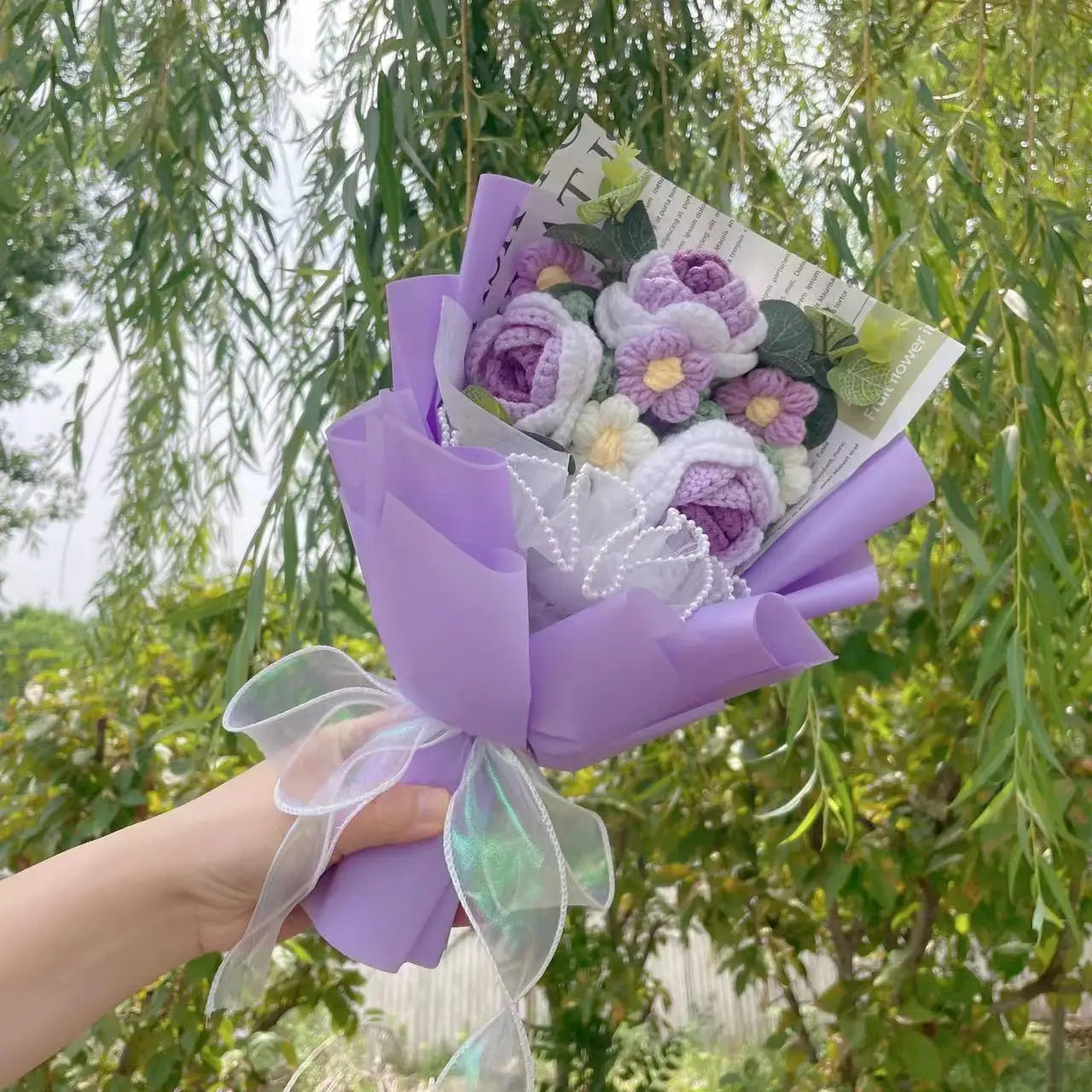 PrincessMade™ Eternal Crochet Bouquet