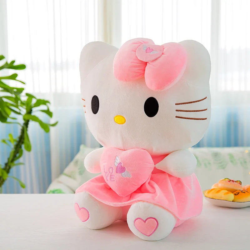 Pink Hello Kitty Love Plush