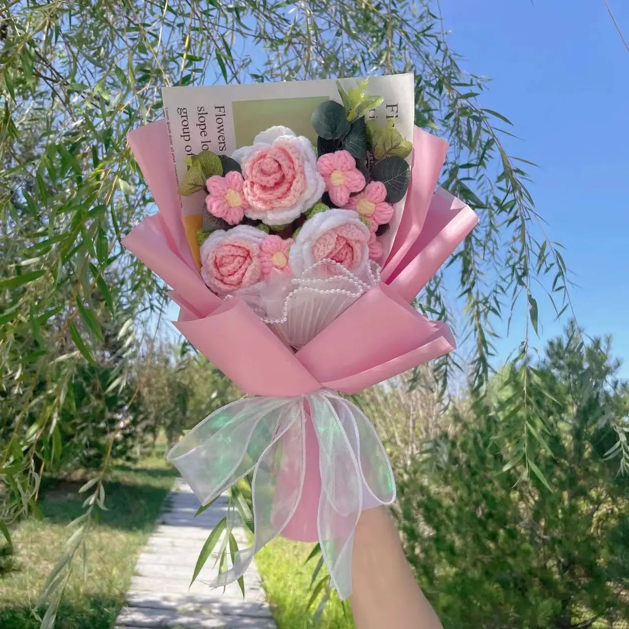 PrincessMade™ Eternal Crochet Bouquet