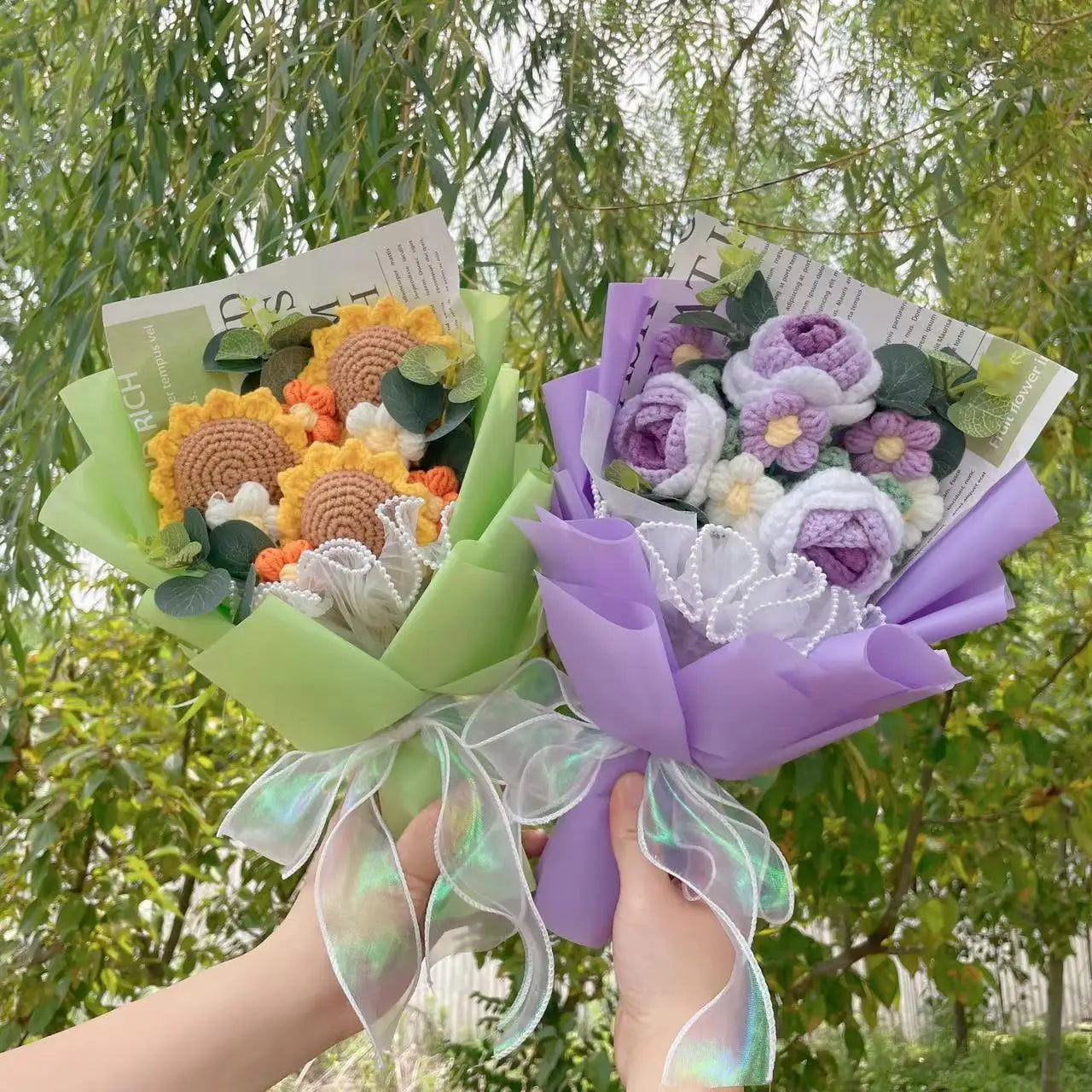 PrincessMade™ Eternal Crochet Bouquet