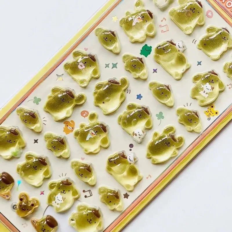 Sanrio Puffy Sticker Sheets