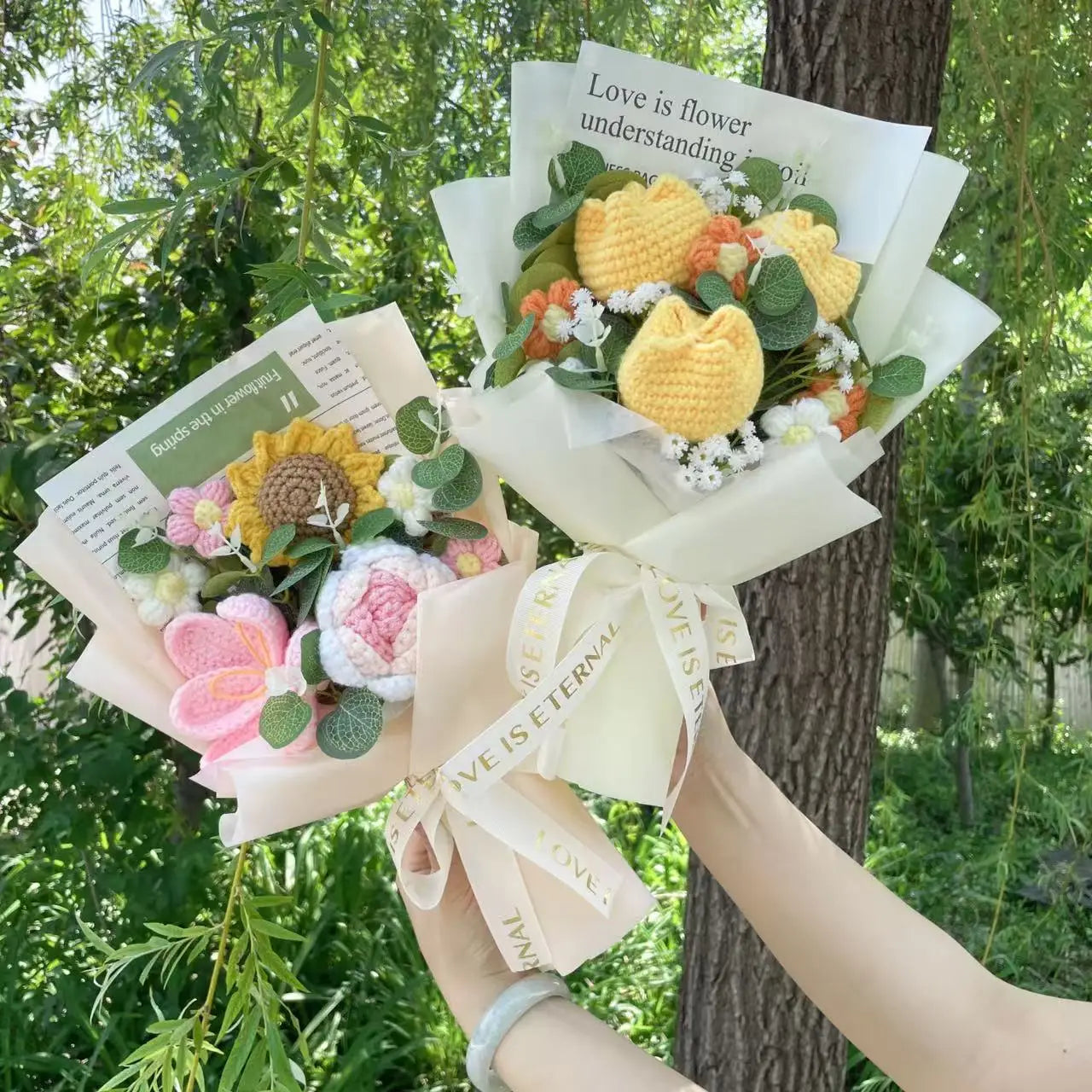 PrincessMade™ Eternal Crochet Bouquet