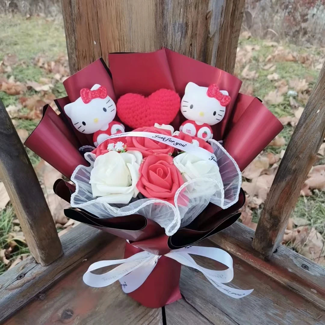 PrincessMade™ • Sanrio Rose Plush Bouquet