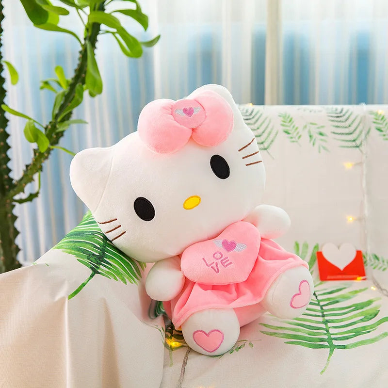 Pink Hello Kitty Love Plush