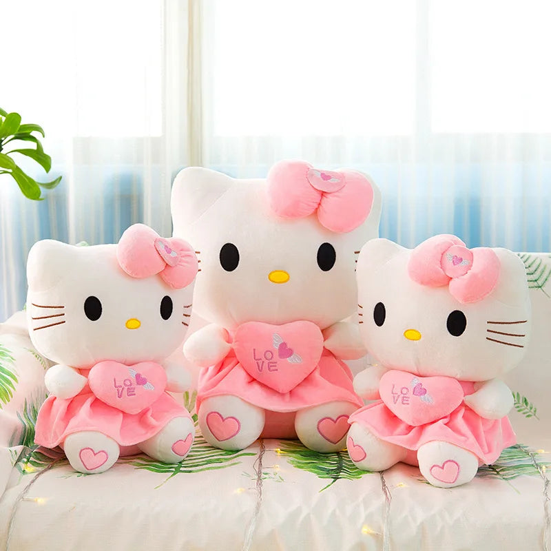 Pink Hello Kitty Love Plush