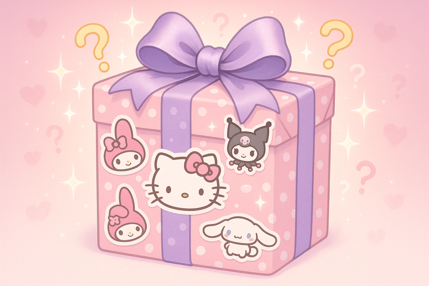 mystery sanrio hello kitty gift
