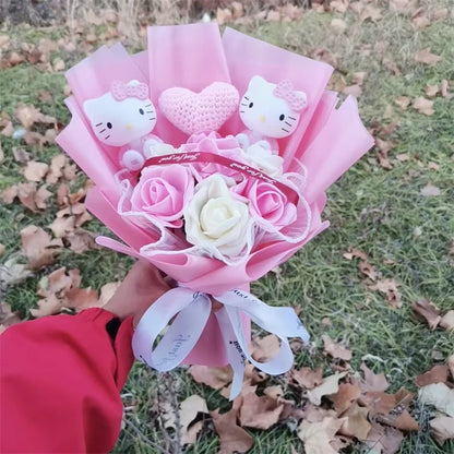 PrincessMade™ •  Sanrio Rose Plush Bouquet